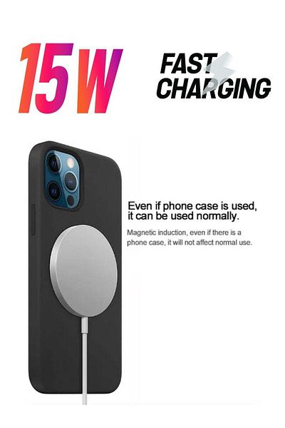 huitich Magnetic 15W Qi Wireless Charger For iPhone For Fast Charging