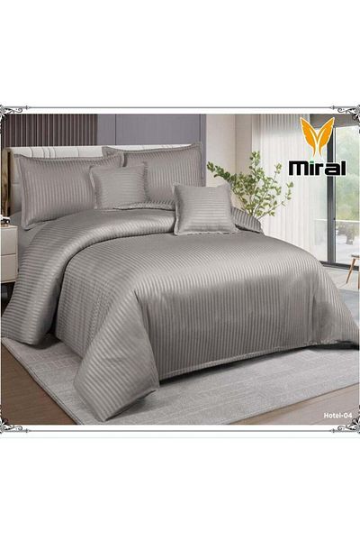 miral Luxury Hotel Bedding Set – 4 Pieces | Single Size