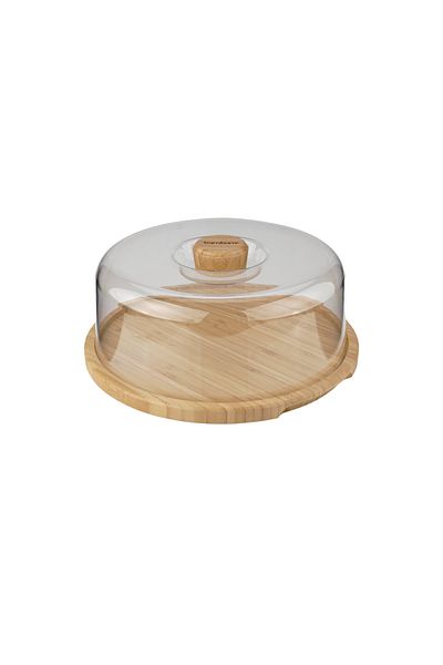 Bambum Hirus Transparent Cake Pan with Lid 27 cm