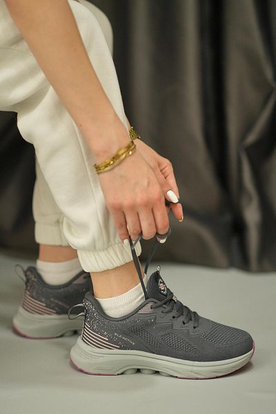 SOLAZER Women's Smoked Sneaker Daily Casual Sports Shoes 043
