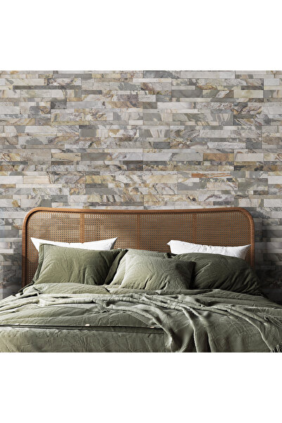 Modulo Panou autoadeziv 3D Natimur Flex Desert, piatră, ardezie, 60x15 cm, 11 buc, 0,99 mp/cutie