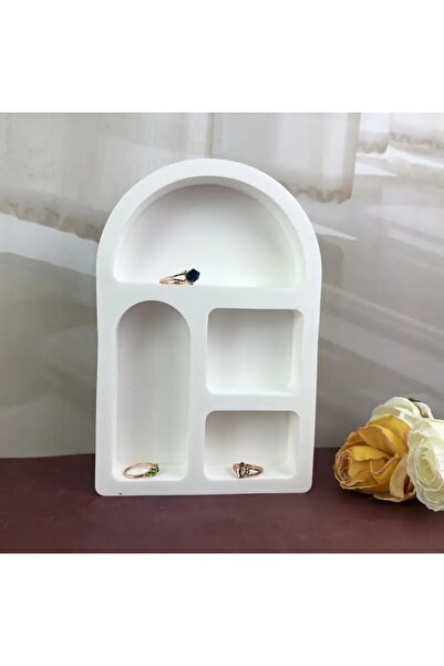 ÇAĞATÖLYE 1 Adet Dekoratif Obje Mum Takı Anahtarlık Biblo Rafı (20.5*13.8 CM)