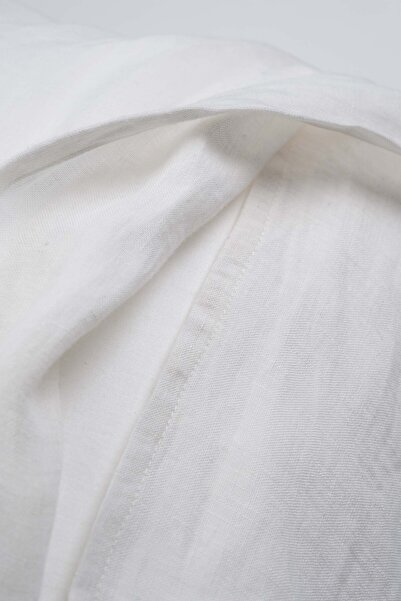 JOJOMIA Lona 2-Piece Linen Pillow Case 50X70 Off White