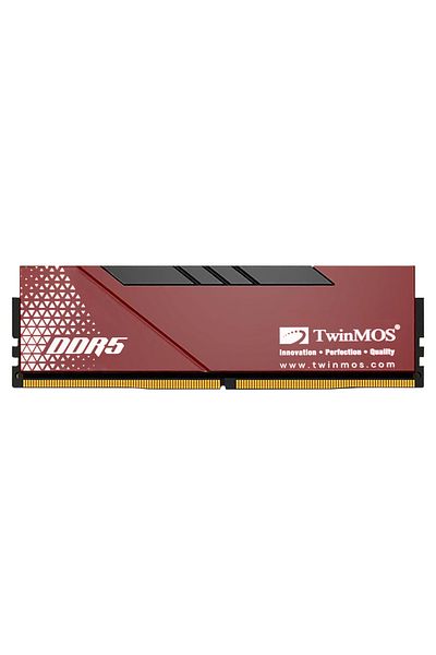 TwinMOS Tmd516gb5600u46، 16 جيجابايت، Ddr5، 5600 ميجا هرتز، Cl46، 1.1 فولت ذاكرة الوصول العشوائي لسطح المكتب (مع مبرد)