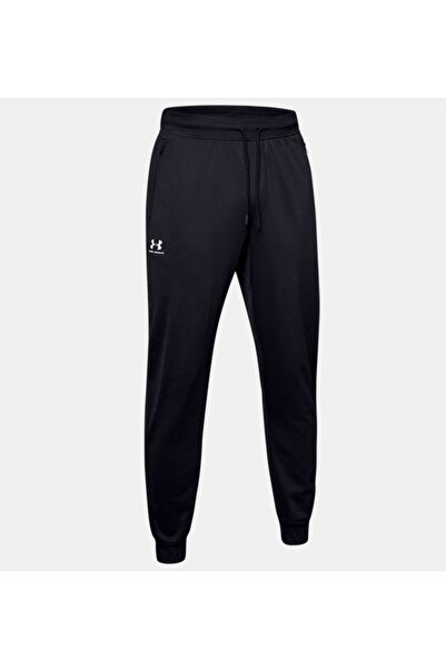 Under Armour Bol Kesim Siyah - Beyaz Erkek Eşofman Altı 1290261-001-SPORTS