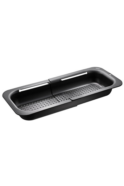 GEFU Drenare Siyah Lavabo Süzgeci 34 İle 47 cm Arası Değişen Uzunluk