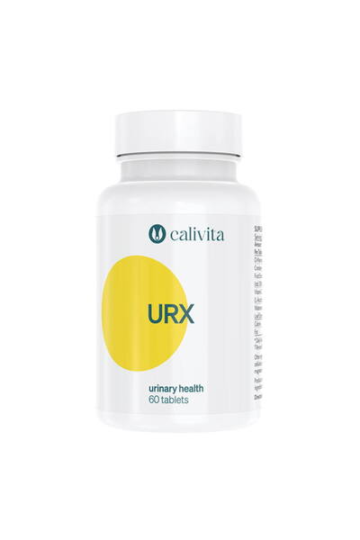 Calivita URX și Complex de Plante pentru Protecția Tractului Urinar (60 de comprimate) -
