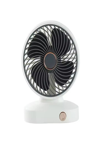 Tor Store Usb Şarjlı Masa Üstü Mini Fan Vantilatör 2 Kademeli Şarj Edilebilir...