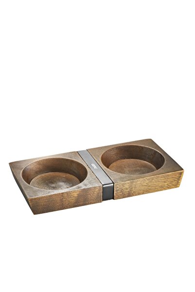 GEFU X-Plosıon Değirmen Tabanı M Akasya Ağacı 17x8x2 cm