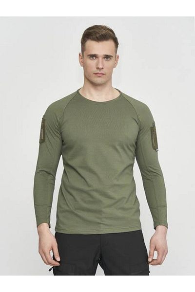 SINGLE SWORD Ss Collarless Long Sleeve T-Shirt Lacos Fabric