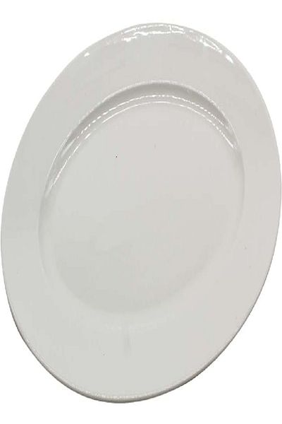 QUALITIER Fine Plus Oval Plate 24 cm – White