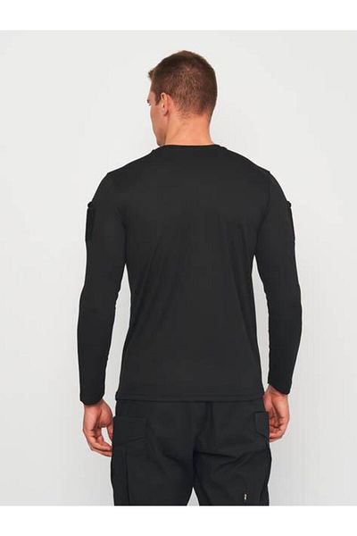 SINGLE SWORD Ss Collarless Long Sleeve T-Shirt Lacos Fabric