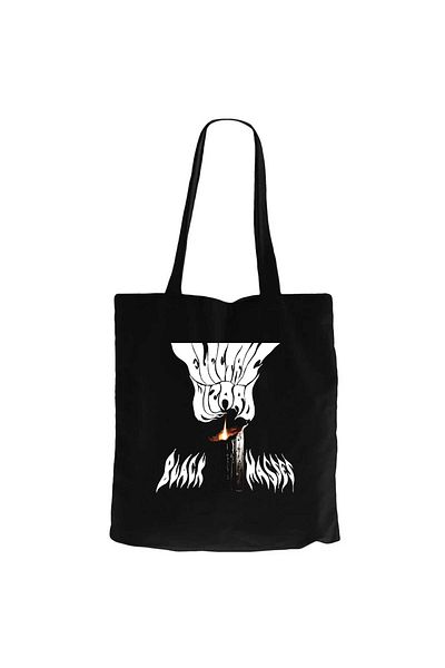 Z zepplin Electric Wizard Black Masses Black Zippered Cloth Bag Gabardine