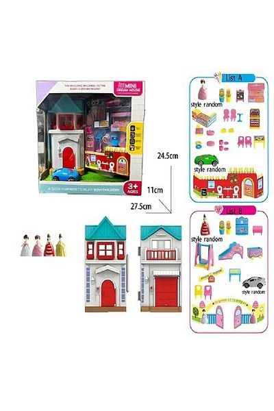 rexa Mini Dream House For Kids 27.5x11x24.5 cm