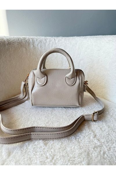 emelimin Vk Model Beige Hand and Shoulder Bag