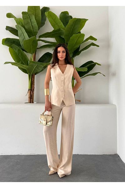 CYU Fabric Bottom Top Women's Set