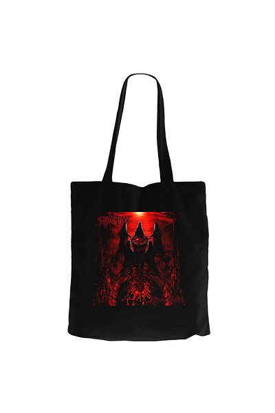 Z zepplin Suffocation Blood Dath Black Canvas Tote Bag