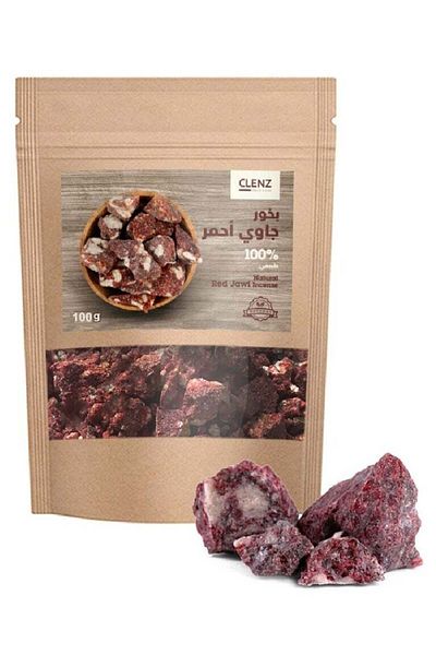 clenz 100% Natural Red Jawi Incense - 100g