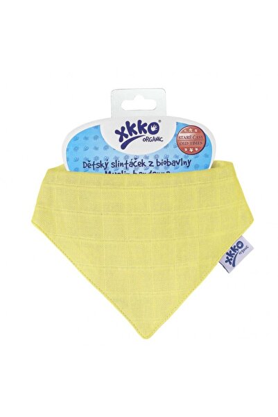 XKKO Esarfa din bumbac Wax Yellow XKKO