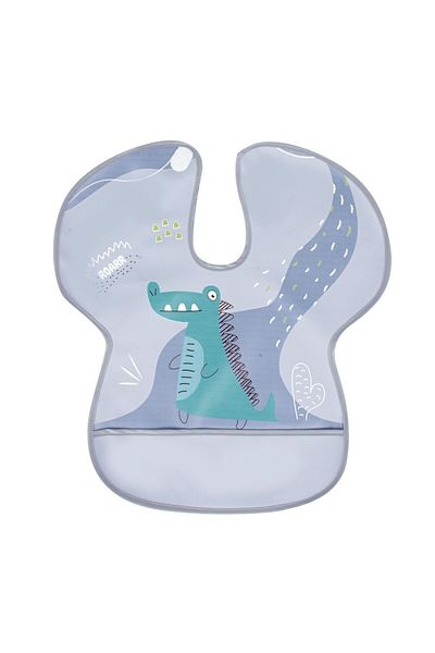 Sevi Bebe Baveta impermeabila cu protectii pentru umeri Traveler Crocodile
