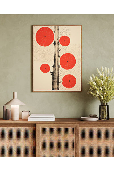 woodhomeworks Tek Parça Salon Ofis Dekor Tablo Ttk