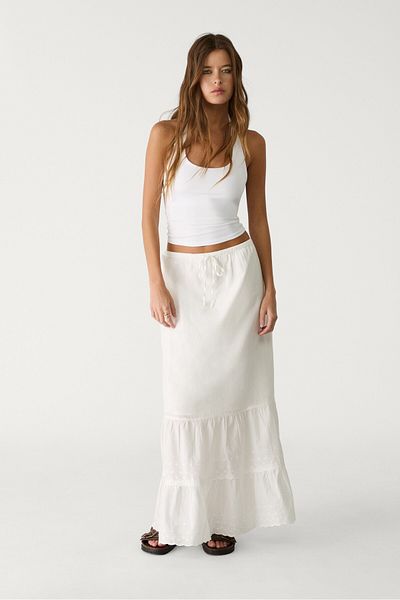 Stradivarius Racer-neck top