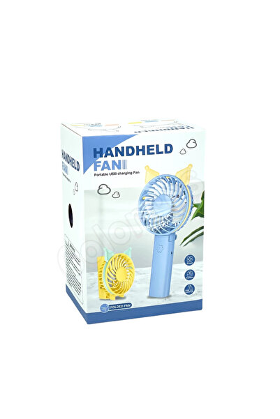 Silmaril Katlanabilir Kablosuz Şarjlı El fanı El Vantilatörü Mini Fan Serinle...