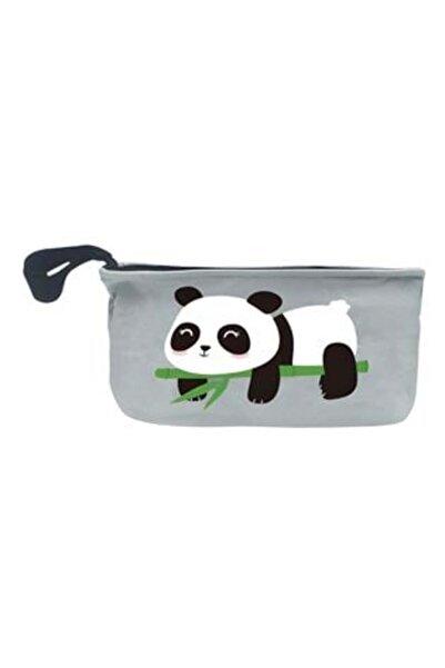 honey baby Geantă gri cu model panda pentru cărucior Honey Baby 34 x 12,5 x 1...