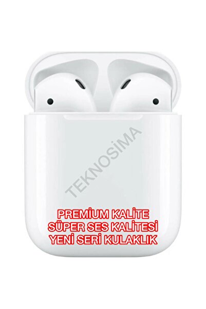 Kablosuz Bluetooth Kulaklık Premium Kalite Süper Ses Kalitesi Yeni Seri Beyaz
