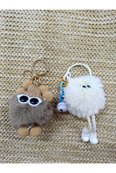 MUTE BAG Çanta charm // süsü // Anahtarlık / Trend çanta charmı 2 Adet