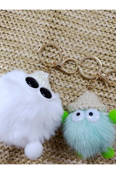 MUTE BAG Bag Charm / Ornament // Keychain // Trend Bag Charm 2 Pcs