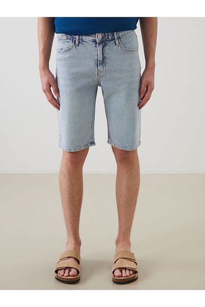 LC Waikiki New Season Standard Fit Men's Jean Sort - S5K949Z8