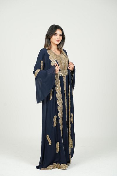 al bent al sharqieh قفطان مغربي مطرز فستان فاخر Women kaftan dress