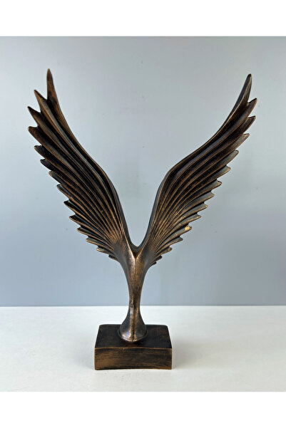 LivadoHome Anka Kuşu Dekoratif Biblo Heykel 31 x 23 cm