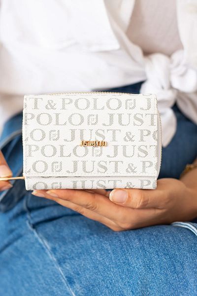 Just Polo Original Women's Card Holder Paper & Coin Compartment Model Stylish Card Holder Wallet