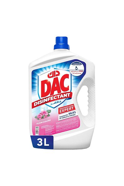 DAC Disinfectant Lavender 3 Litres + Rose 3 Litres