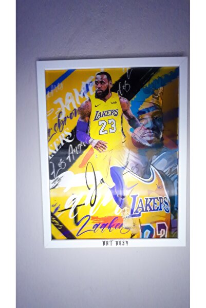 Lebron James Lenticular 3d Hareketli Tablo (ÇERÇEVESİZ)