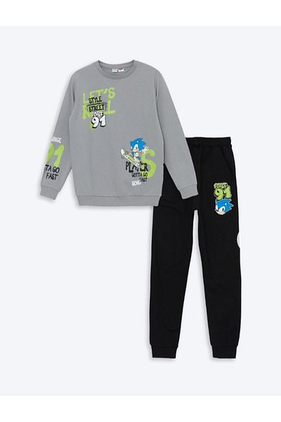 LC Waikiki Boy Tracksuit Bottom Top Set
