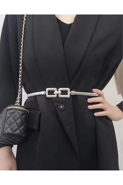 Descoin İtal Spring Women's Belt,Shirt Belt,Coat Belt,Pantalon Belt,Evening Dress Belt