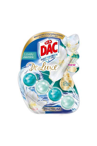 DAC Deluxe Lovey Jasmine Toilet Rim Block 50 g