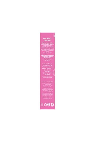 Blenior Cold wax depilatory strips for the face - sensitive skin, Blenior, 20 pcs