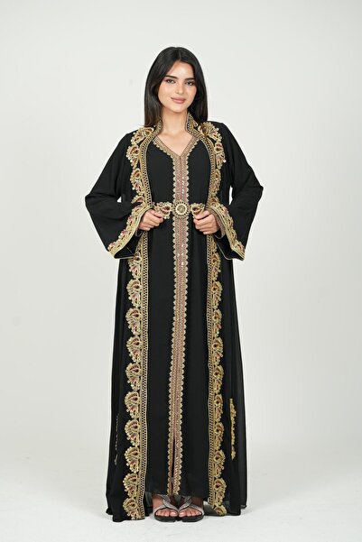 al bent al sharqieh Moroccan Kaftan Embroidered Luxury Dress Women Kaftan Dress