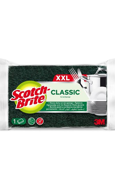 Scotch Brite XXL Heavy Duty Scrub Sponge 1 pc