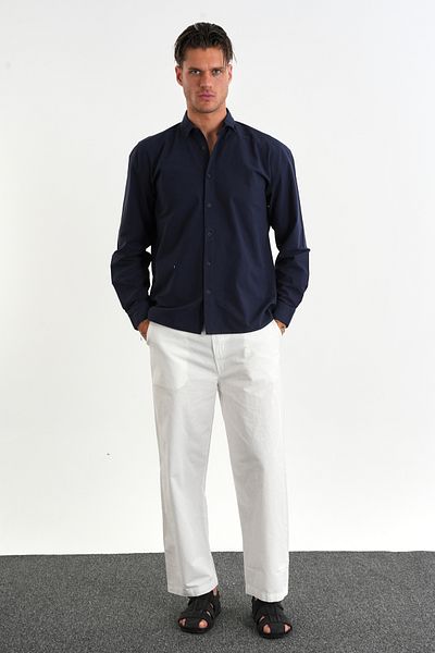 Redline Ανδρικό πουκάμισο Sarto Oversize Cotton