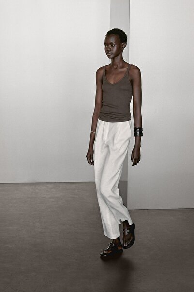 Massimo Dutti 100% cotton tank top