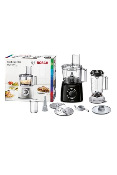 Bosch Mcm3201B Kitchen Robotumultitalent 3 800 W Black, Black