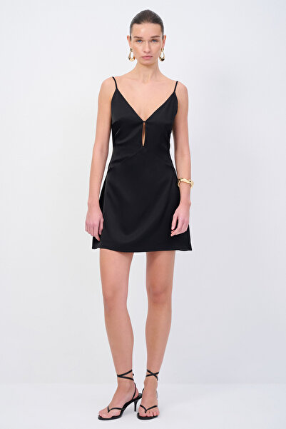 Love My Body Moda Tutkusu Askılı Mini Elbise