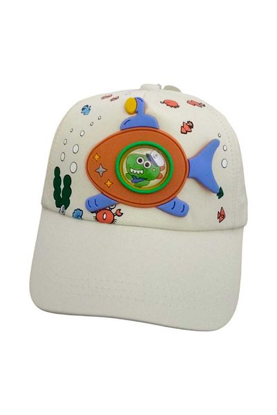 Aware Time 4-8 Years Unisex Children's Summer Hat with Adjustable Back Accessory