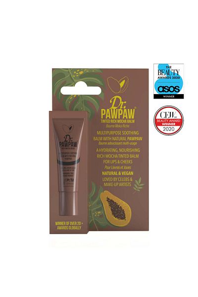 Dr.Pawpaw Vegan multifunctional conditioner, Rich Mocha shade, Dr.PAWPAW, 10 ml