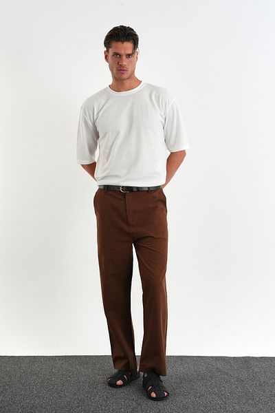 Redline Sarto Belted Comfortable Fit Men's Trousers New Season